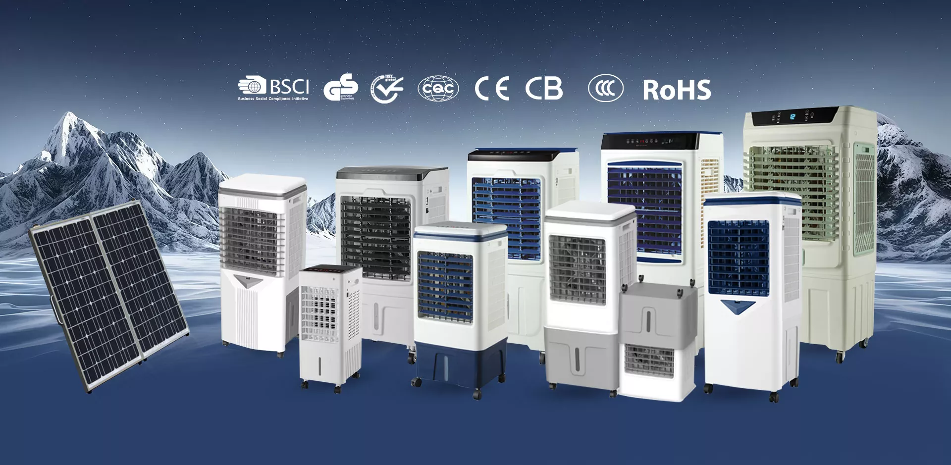 CE-zertifizierte Luftkühlerfabrik in China