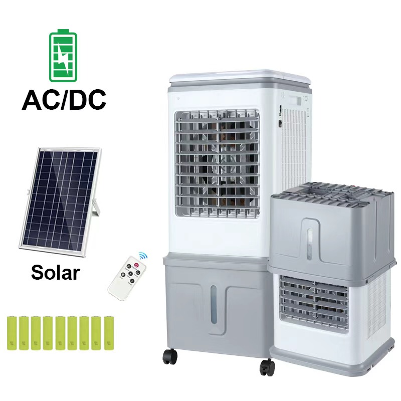 Tragbarer wiederaufladbarer Luftkühlerventilator