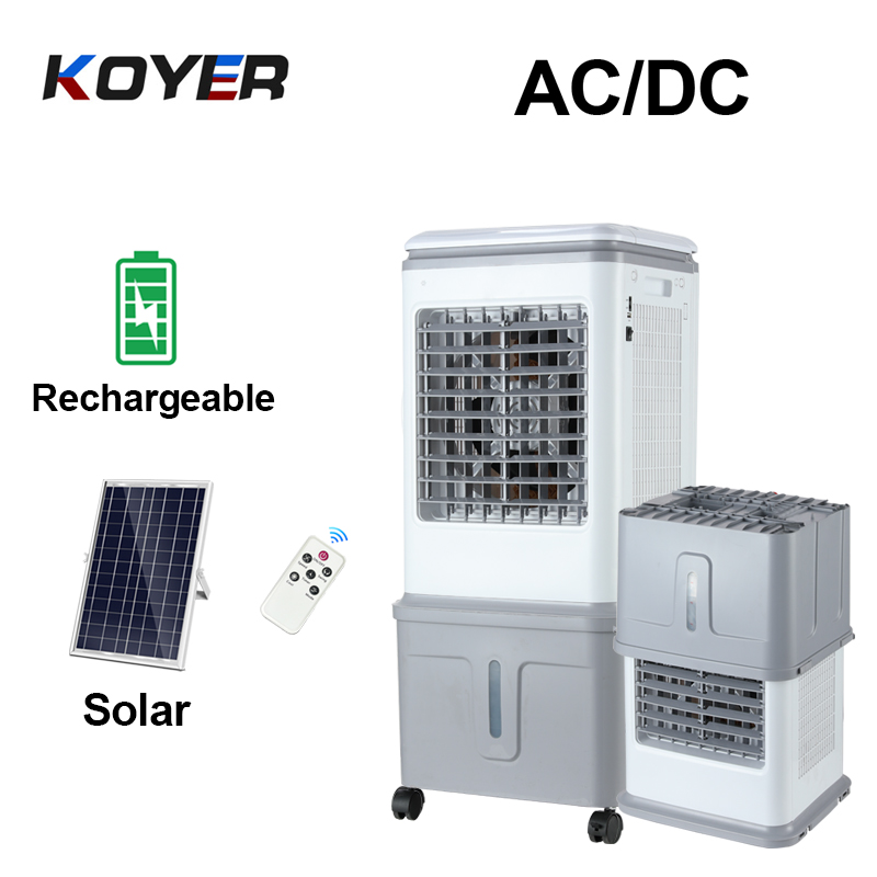 Tragbarer wiederaufladbarer Luftkühlerventilator