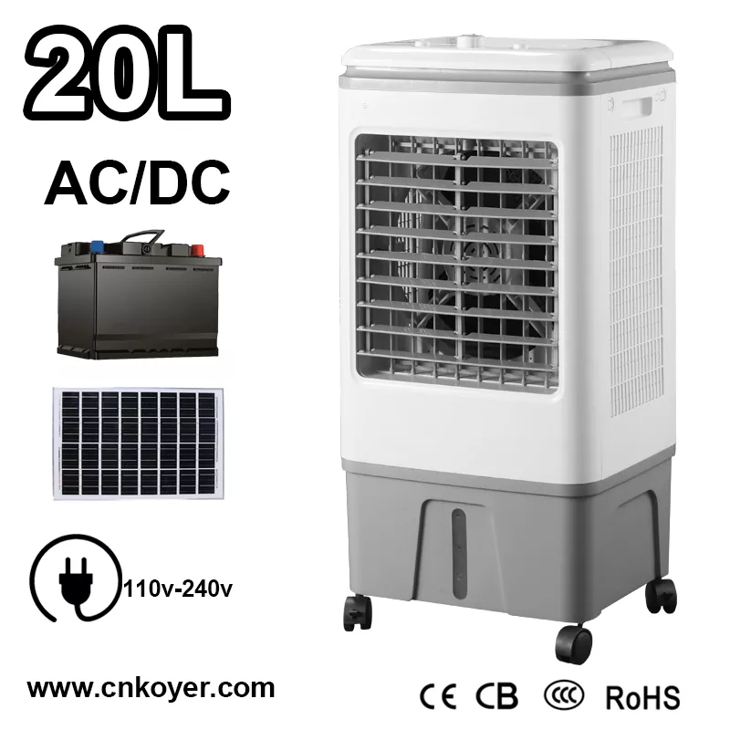 Wiederaufladbarer AC-DC-Luftkühlerventilator