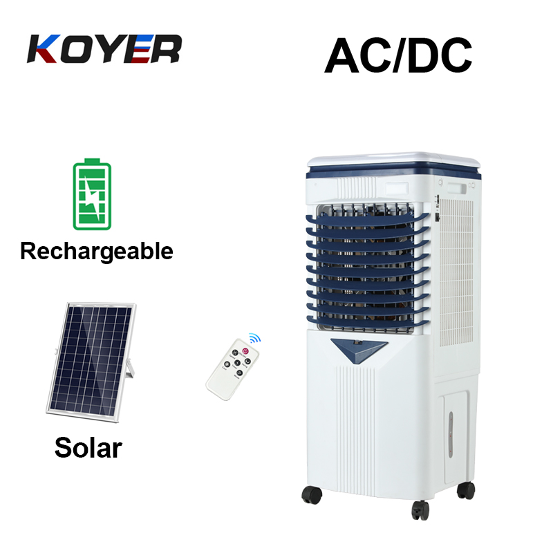 Wiederaufladbarer Verdunstungsluftkühlerventilator